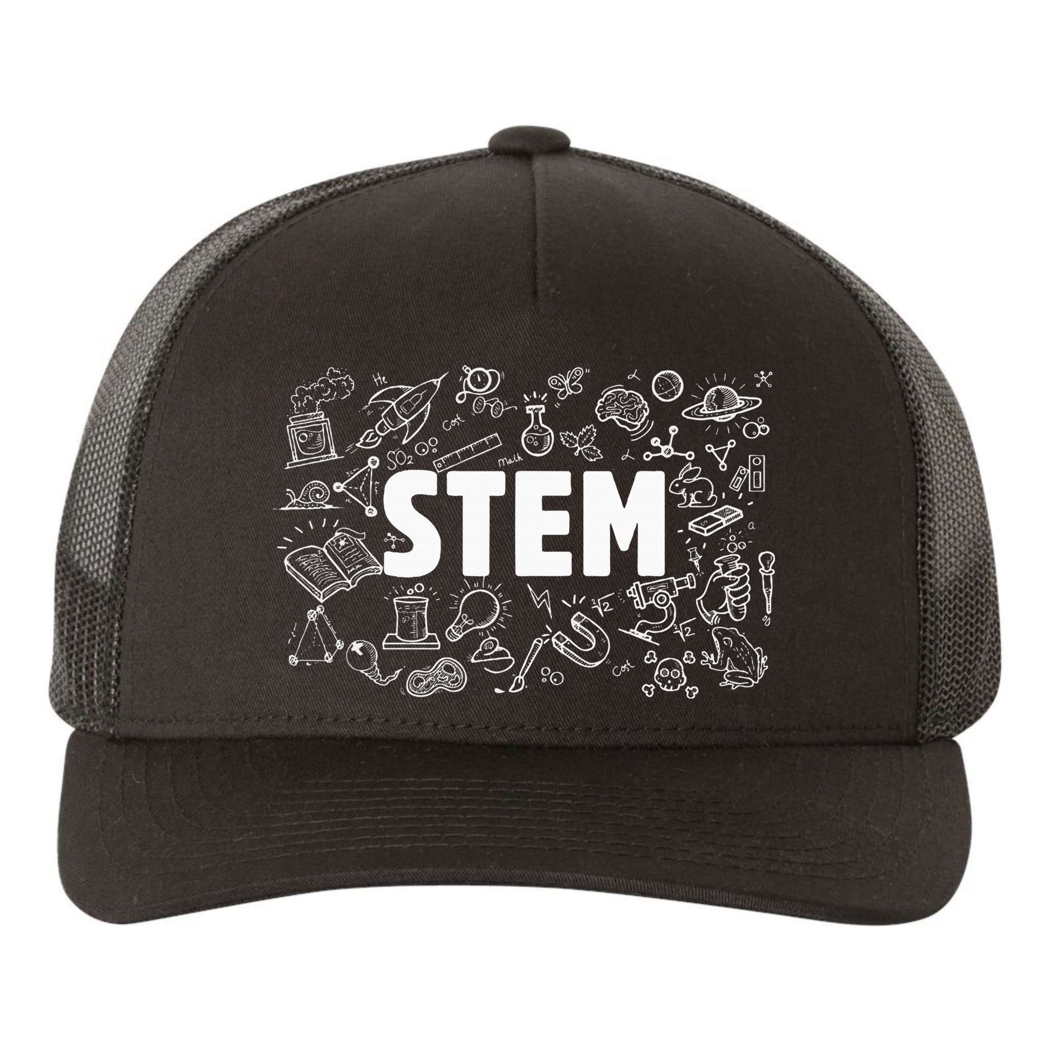Stem Science Technology Engineering Math Teacher Student Yupoong Adult 5-Panel Trucker Hat
