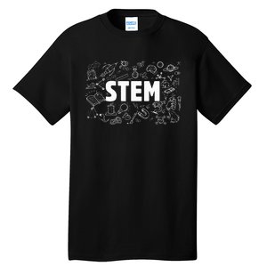 Stem Science Technology Engineering Math Teacher Student Tall T-Shirt