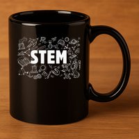 Stem Science Technology Engineering Math Teacher Student 11oz C Handle Ceramic Mug