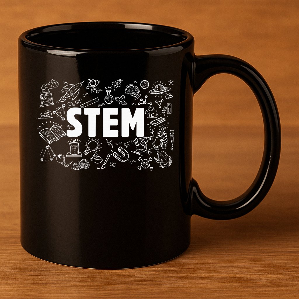 Stem Science Technology Engineering Math Teacher Student 11oz C Handle Ceramic Mug