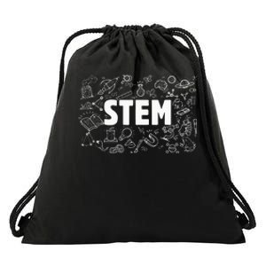 Stem Science Technology Engineering Math Teacher Student Drawstring Bag