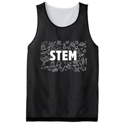 Stem Science Technology Engineering Math Teacher Student Mesh Reversible Basketball Jersey Tank