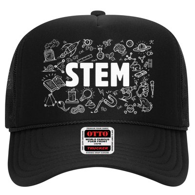 Stem Science Technology Engineering Math Teacher Student Trucker Hat