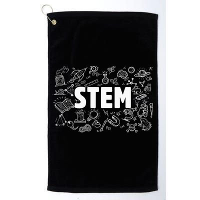 Stem Science Technology Engineering Math Teacher Student Golf Towel