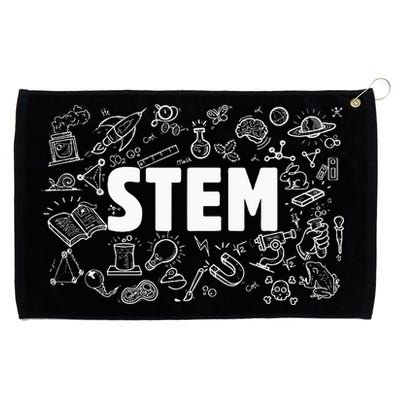 Stem Science Technology Engineering Math Teacher Student Grommeted Golf Towel