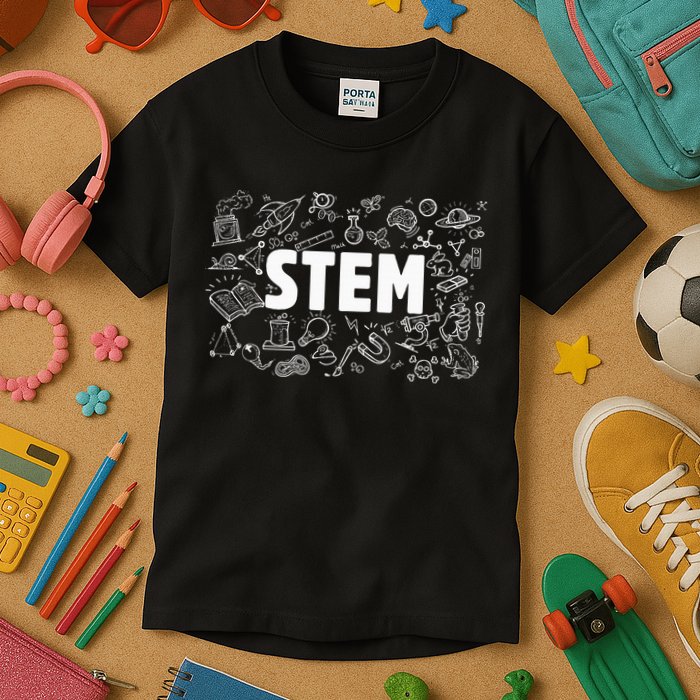 Stem Science Technology Engineering Math Teacher Student Kids T-Shirt