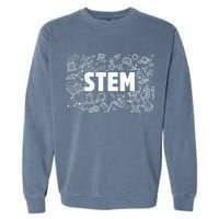 Stem Science Technology Engineering Math Teacher Student Garment-Dyed Sweatshirt