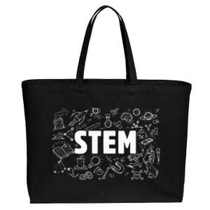 Stem Science Technology Engineering Math Teacher Student Cotton Canvas Jumbo Tote