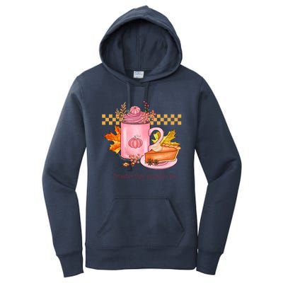 S Sweeter Than Pumpkin Spice Pie Autumn Fall Season Cute Gift Women's Pullover Hoodie