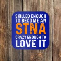 Stna State Tested Nursing Assistant Skilled Cool Gift Coaster