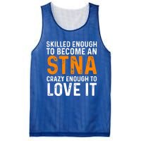 Stna State Tested Nursing Assistant Skilled Cool Gift Mesh Reversible Basketball Jersey Tank