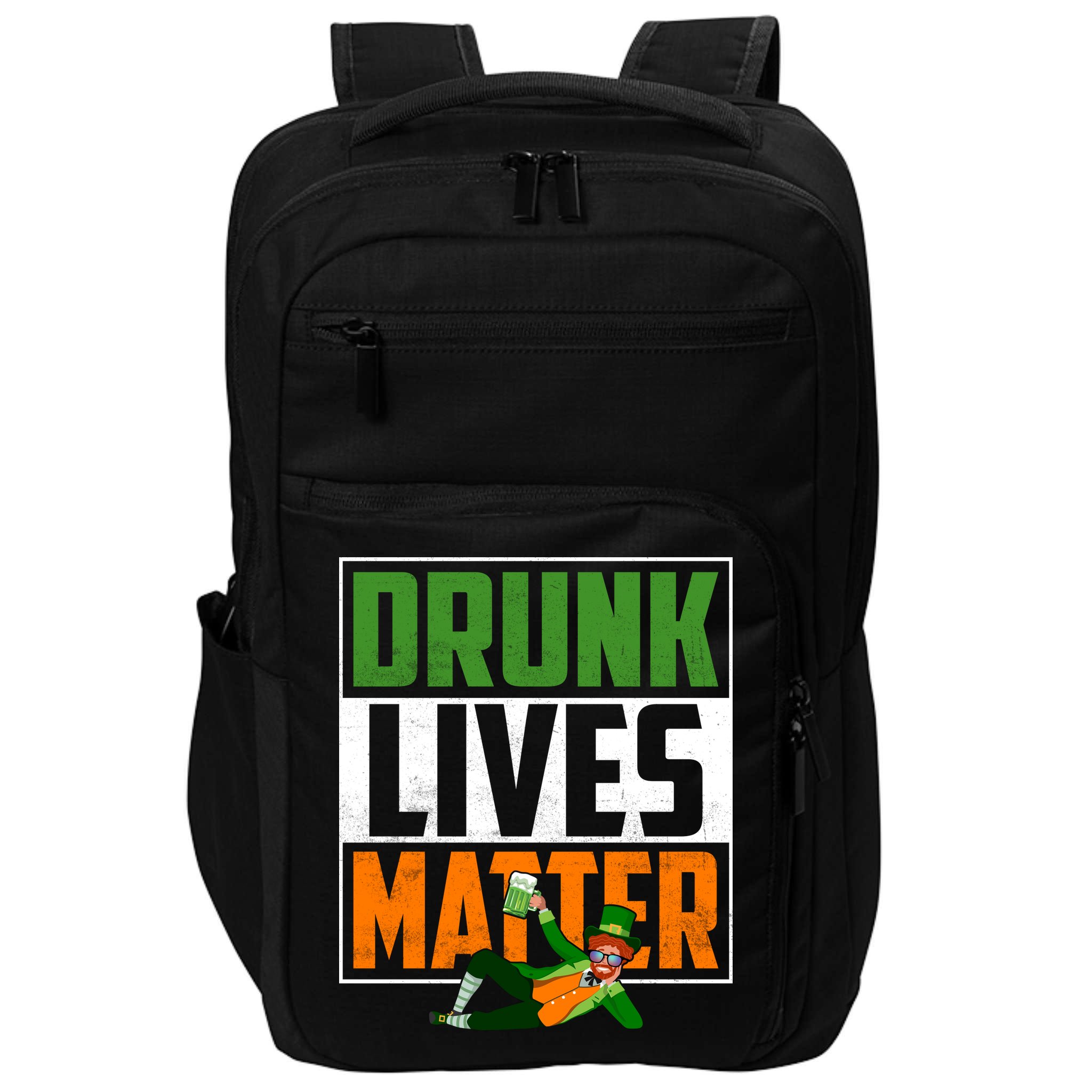 Drunk Lives Matter Impact Tech Backpack