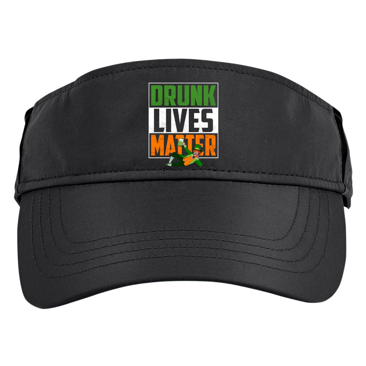 Drunk Lives Matter Adult Drive Performance Visor