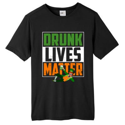 Drunk Lives Matter Tall Fusion ChromaSoft Performance T-Shirt