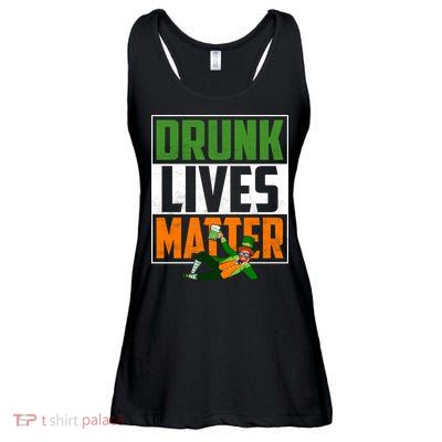 Drunk Lives Matter Ladies Essential Flowy Tank