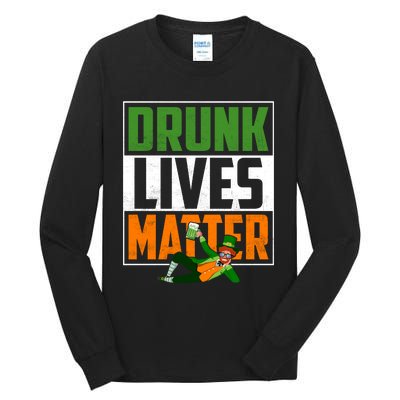 Drunk Lives Matter Tall Long Sleeve T-Shirt