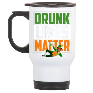 Drunk Lives Matter Stainless Steel Travel Mug