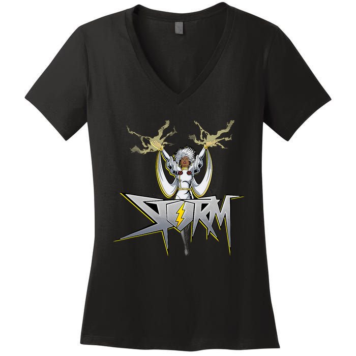 Storm Women's V-Neck T-Shirt