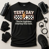 Staar State Testing Day You're Highkey Slaying This Test Cooling Performance Crew T-Shirt