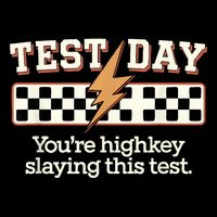 Staar State Testing Day You're Highkey Slaying This Test Cooling Performance Crew T-Shirt