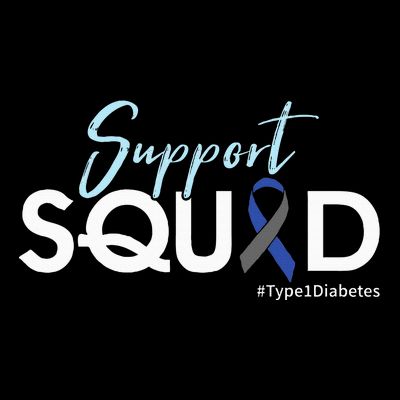 Support Squad Type 1 Diabetes Awareness T-Shirt