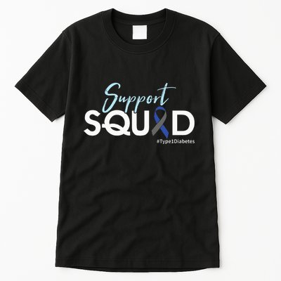 Support Squad Type 1 Diabetes Awareness Tall T-Shirt