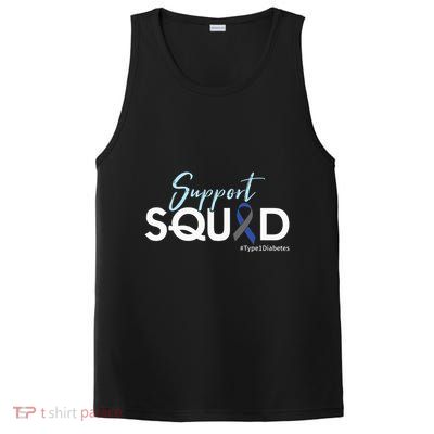 Support Squad Type 1 Diabetes Awareness PosiCharge Competitor Tank