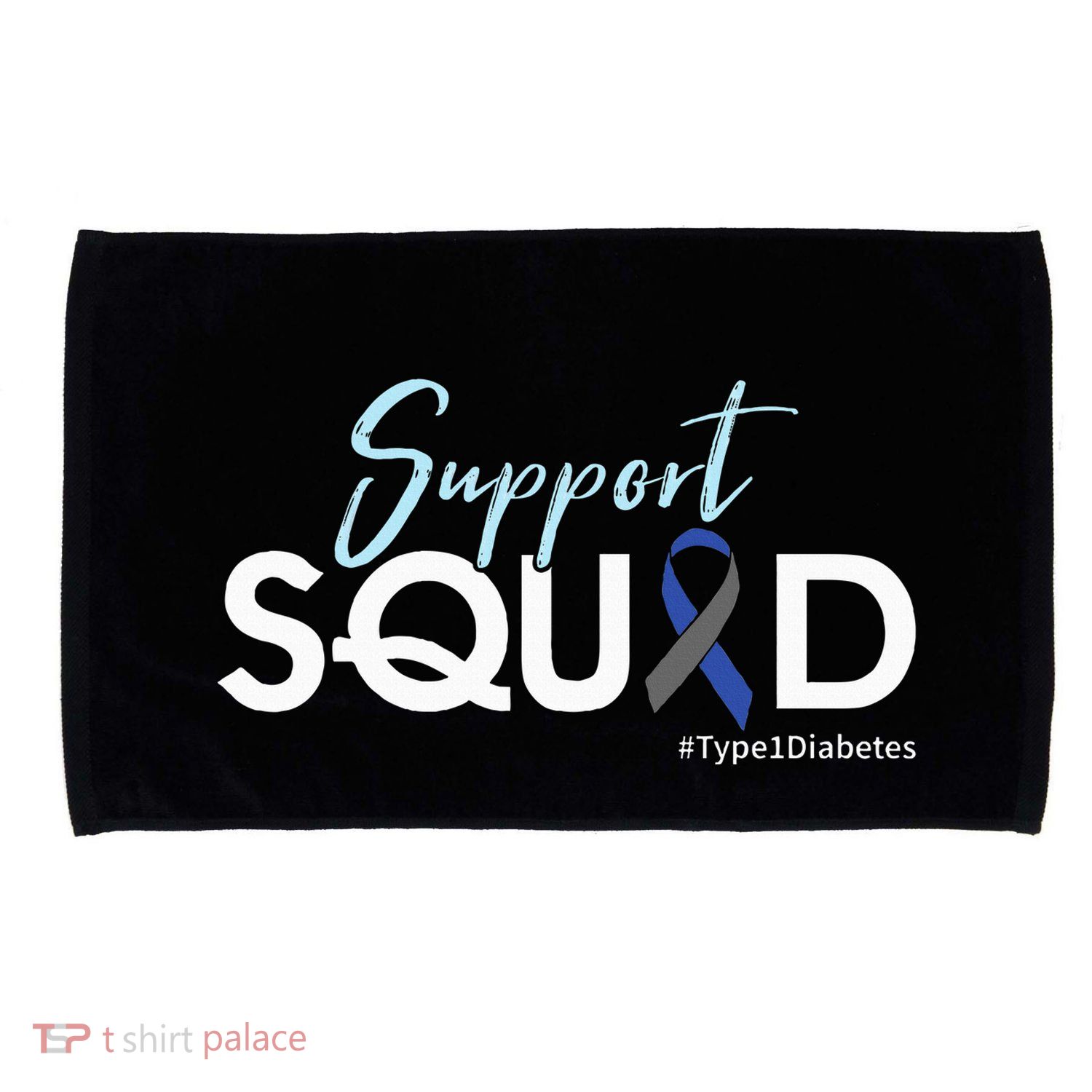 Support Squad Type 1 Diabetes Awareness Microfiber Hand Towel
