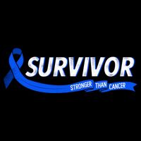 Survivor Stronger Than Cancer Colon Cancer Awareness Gift Cooling Performance Crew T-Shirt