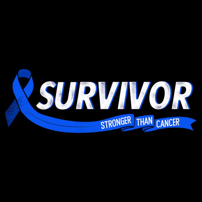 Survivor Stronger Than Cancer Colon Cancer Awareness Gift Cooling Performance Crew T-Shirt