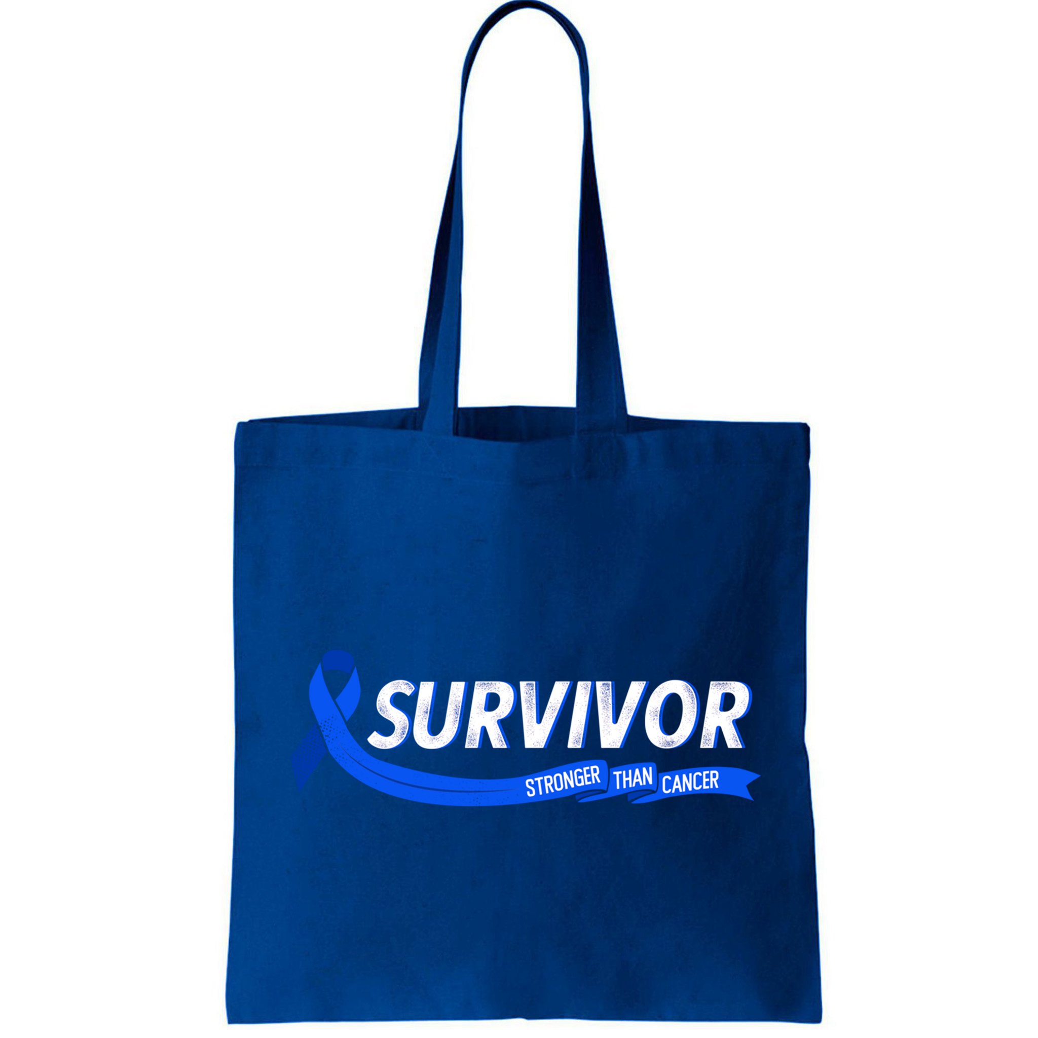 Survivor Stronger Than Cancer Colon Cancer Awareness Gift Bag
