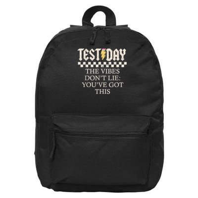 Staar State Testing Day Motivation Dont Lie You've Got This 16 in Basic Backpack