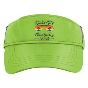 Summer Sunglasses Trip 2024 New Jersey Beach Cute Gift Adult Drive Performance Visor