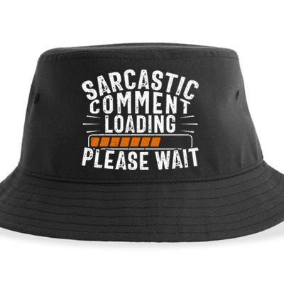 Sarcasm, Sarcastic Tee, Novelty Humor Sustainable Bucket Hat