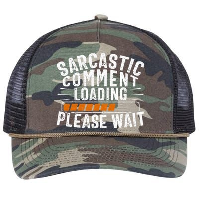 Sarcasm, Sarcastic Tee, Novelty Humor Retro Rope Trucker Hat Cap