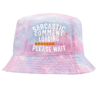 Sarcasm, Sarcastic Tee, Novelty Humor Tie-Dyed Bucket Hat