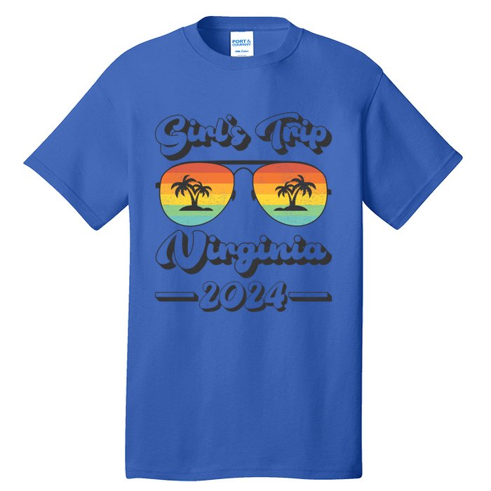 Summer Sunglasses Trip 2024 Virginia Beach Great Gift Tall T-Shirt