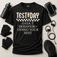 Staar State Testing Day Motivation Behavior Doing Your Best Cooling Performance Crew T-Shirt