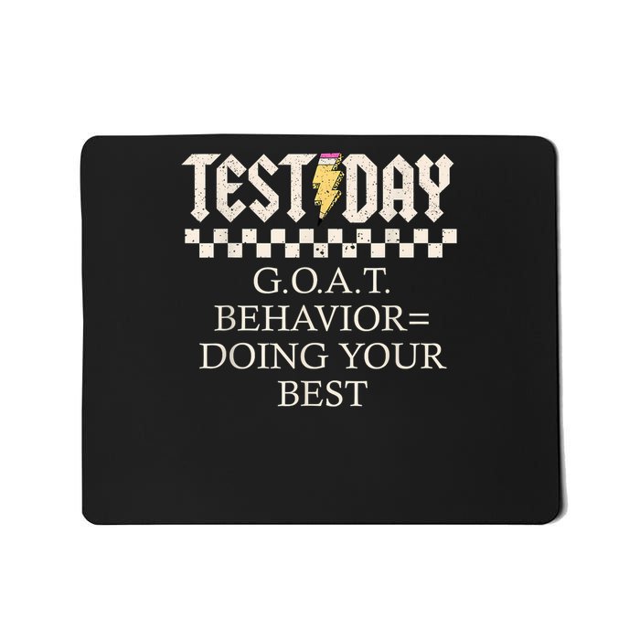Staar State Testing Day Motivation Behavior Doing Your Best Mousepad