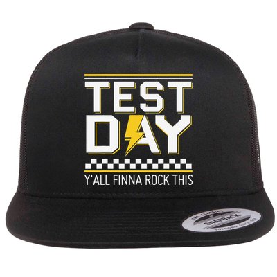 Staar State Testing Day Motivation Yall Finna Rock This Flat Bill Trucker Hat