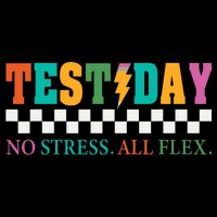 Staar State Testing Day Motivation No Stress All Flex  Mousepad