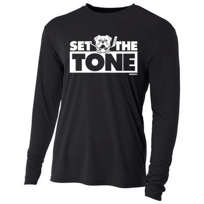 Shoresy Set The Tone Cooling Performance Long Sleeve Crew