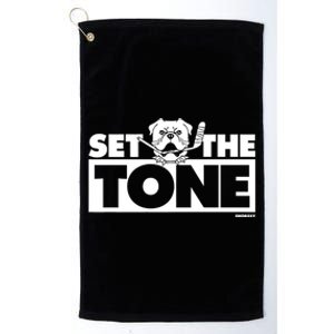 Shoresy Set The Tone Platinum Collection Golf Towel