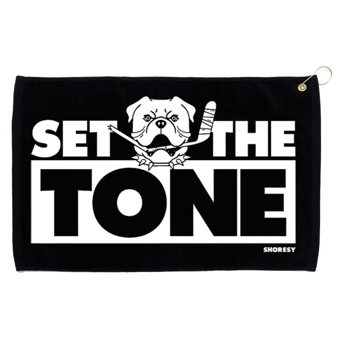 Shoresy Set The Tone Grommeted Golf Towel