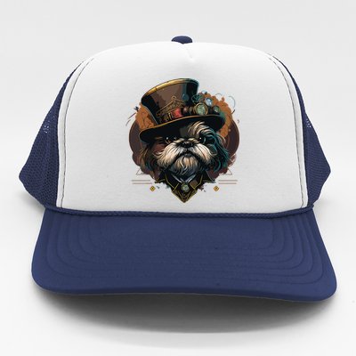 Steampunk Shih Tzu Trucker Hat