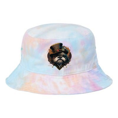 Steampunk Shih Tzu Tie Dye Newport Bucket Hat