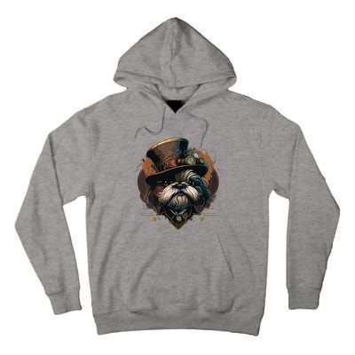 Steampunk Shih Tzu Tall Hoodie