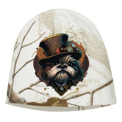 Steampunk Shih Tzu Kati - Camo Knit Beanie