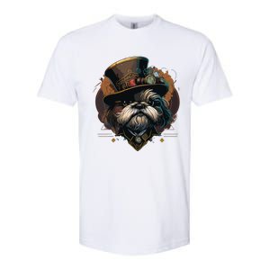 Steampunk Shih Tzu Softstyle® CVC T-Shirt