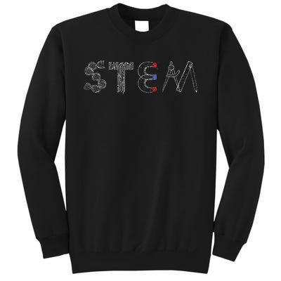 Stem Science Technology Engineering Math Teacher Student Sweatshirt